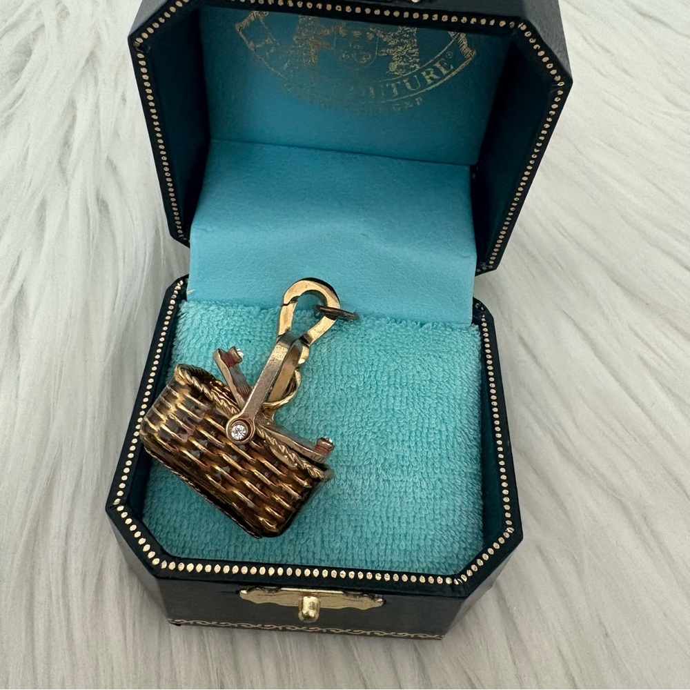 Authentic Juicy Couture Picnic Basket Charm - READ